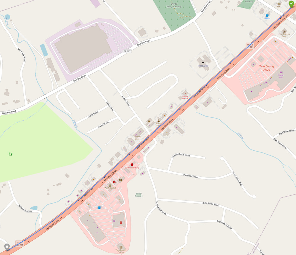 GPX Track Viewed on Map